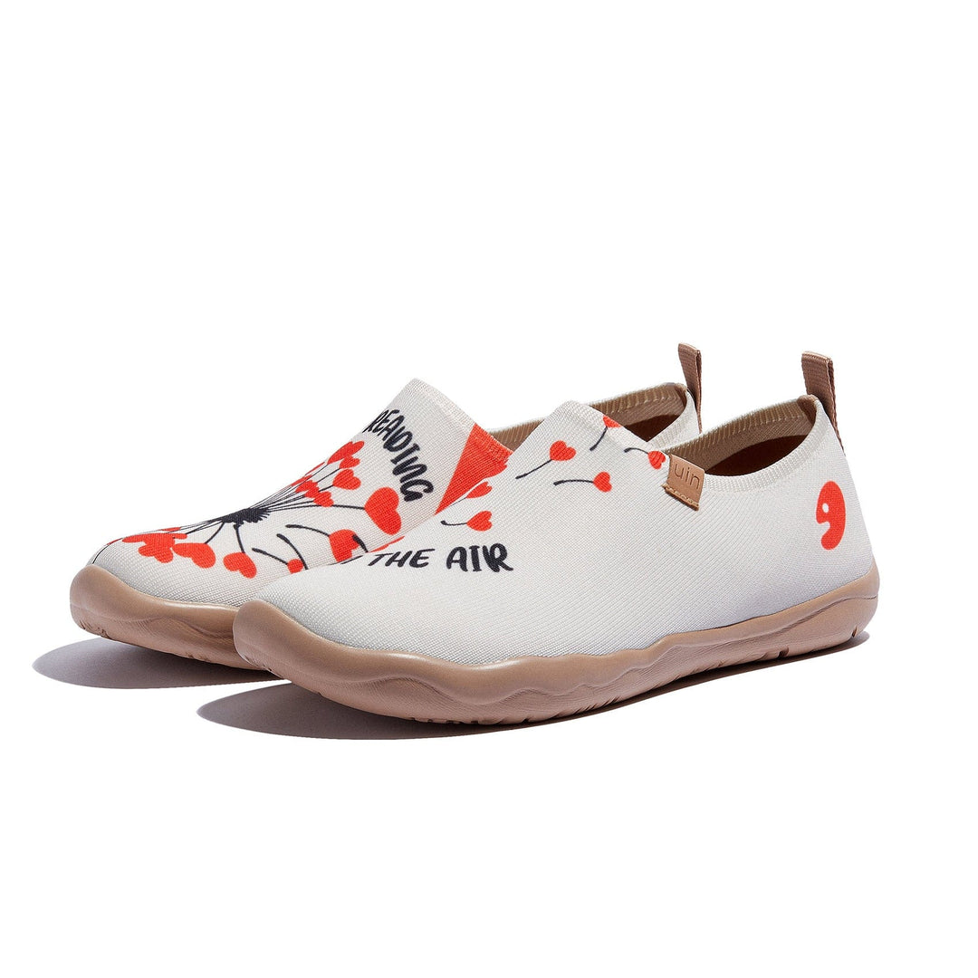 UIN Women The Spreading of Love Toledo I Women Canvas loafers