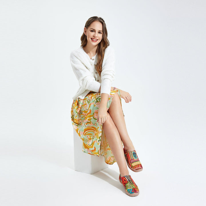 UIN Women Threads of Peru Toledo I Women Canvas loafers