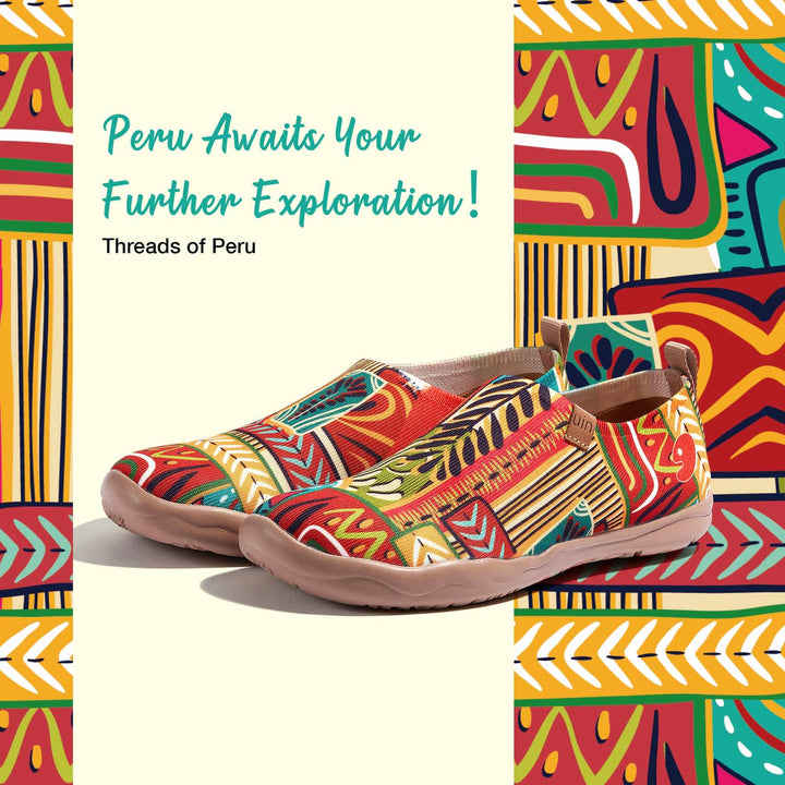 UIN Women Threads of Peru Toledo I Women Canvas loafers