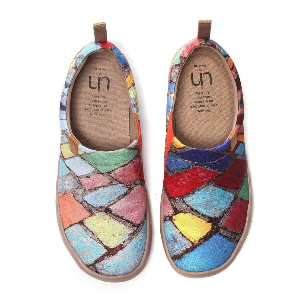 UIN Footwear Women Time Legacy Painted Canvas Shoes Canvas loafers