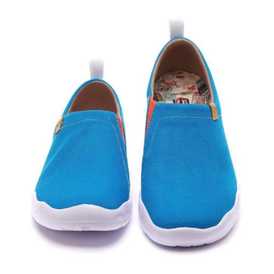 UIN Footwear Women Toledo Navy Blue Canvas loafers