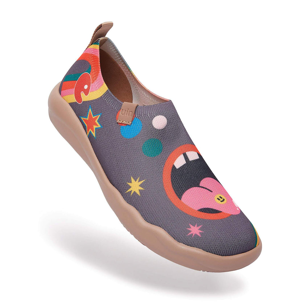 UIN Women Tongue Toledo II Canvas loafers