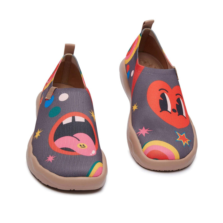 UIN Women Tongue Toledo II Canvas loafers