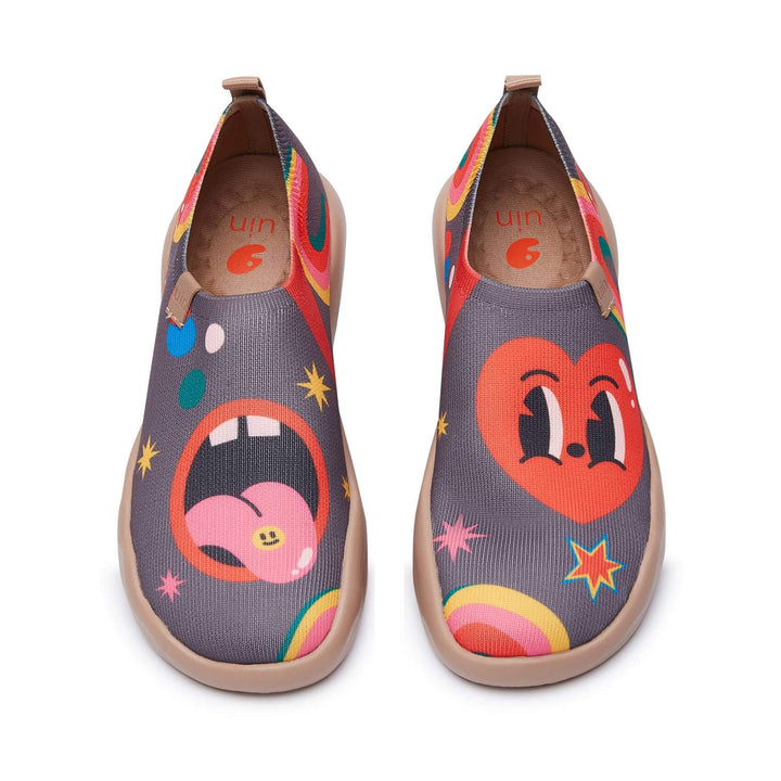 UIN Women Tongue Toledo II Canvas loafers
