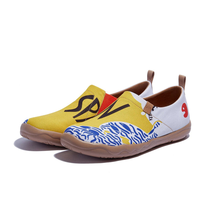 UIN Women Travel Around Iberia Toledo I Women Canvas loafers