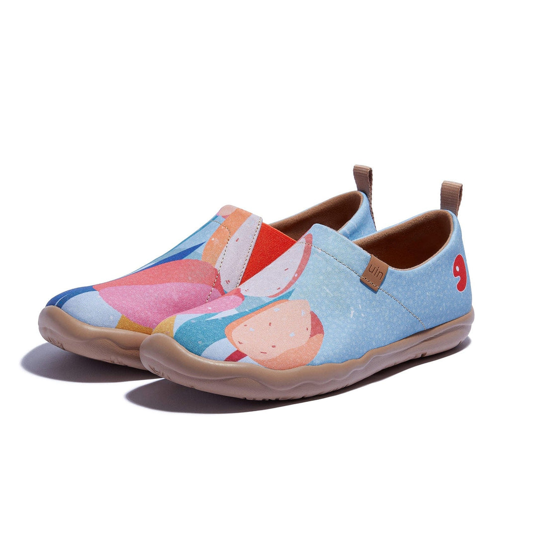 UIN Women Tulips Romance Toledo I Women Canvas loafers