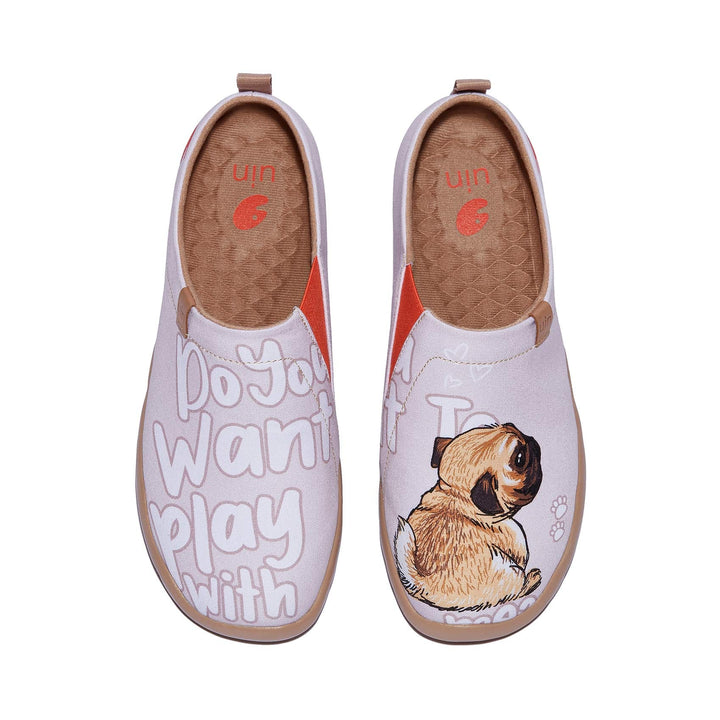 UIN Women Wanna Play Toledo I Women Canvas loafers