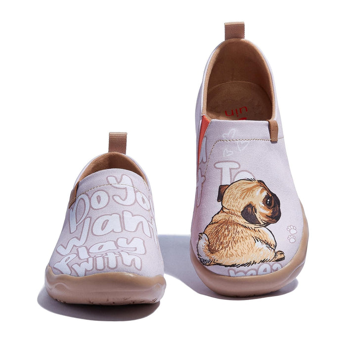 UIN Women Wanna Play Toledo I Women Canvas loafers