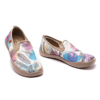 UIN Footwear Women Wave of Summer Canvas loafers