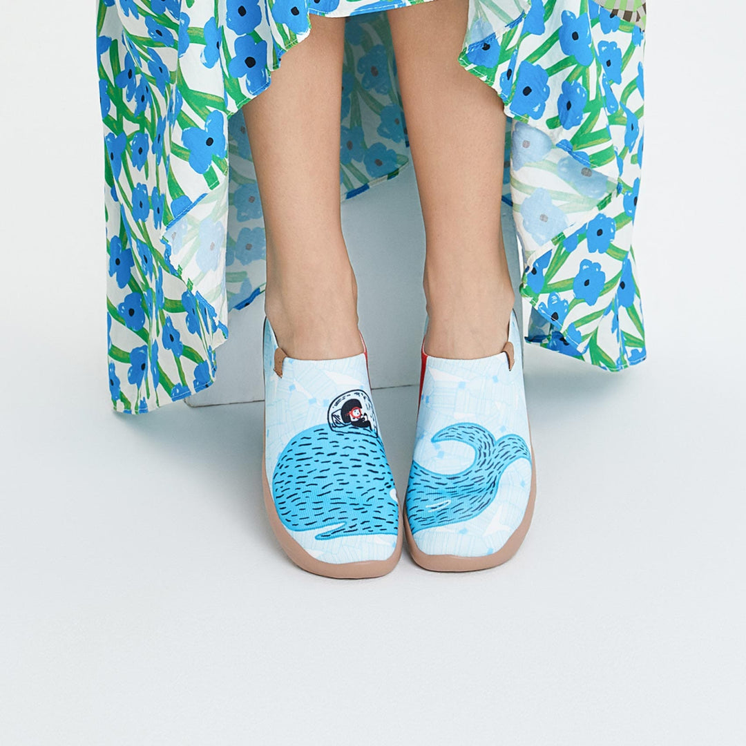 UIN Women Whale Island Toledo I Women Canvas loafers