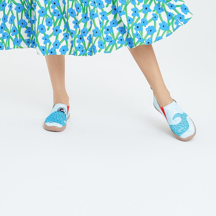 UIN Women Whale Island Toledo I Women Canvas loafers