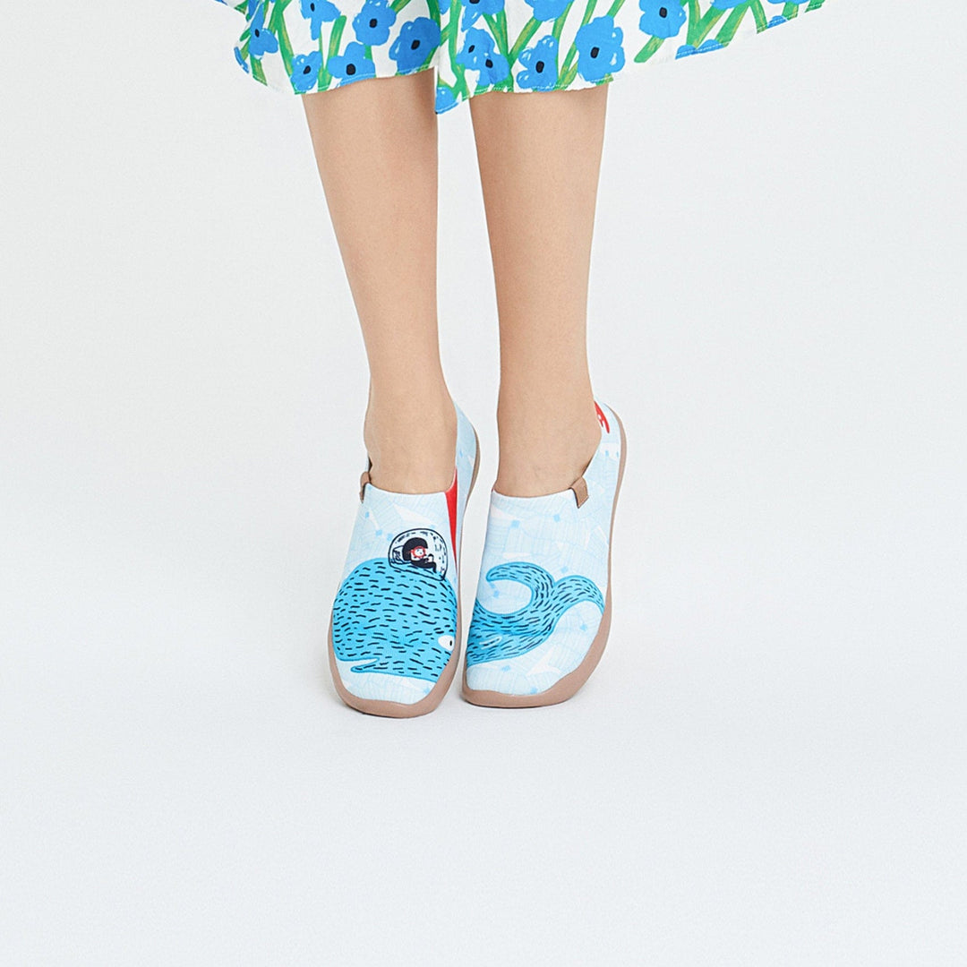 UIN Women Whale Island Toledo I Women Canvas loafers