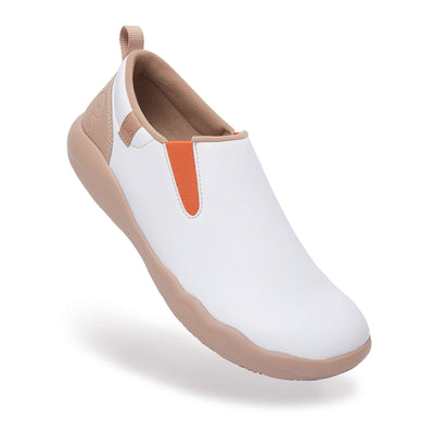 UIN Footwear Women White Smoke Cuenca Women Canvas loafers