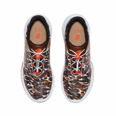 UIN Footwear Women Wild Leopard Palma VIII Women Canvas loafers