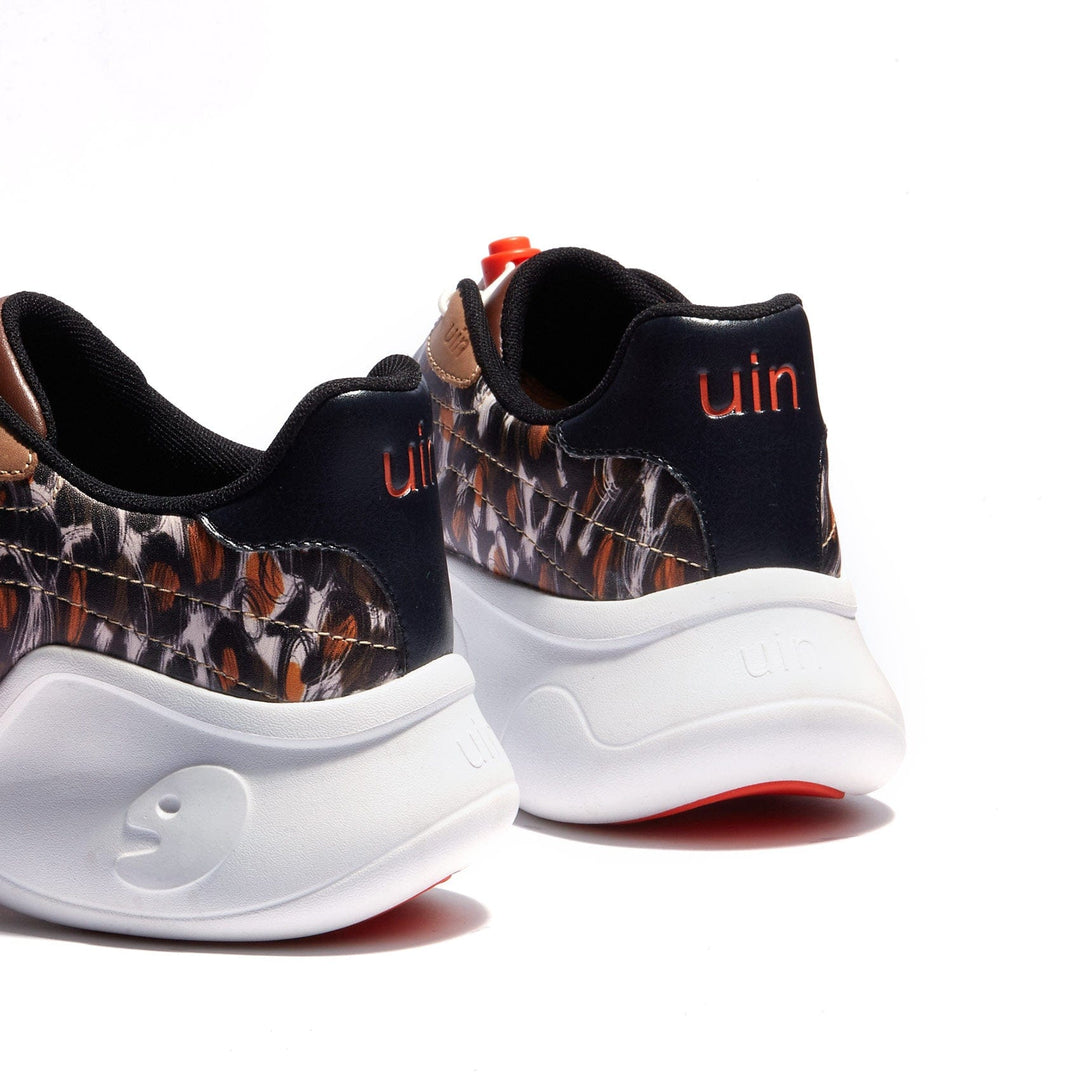 UIN Women Wild Leopard Palma VIII Women Canvas loafers